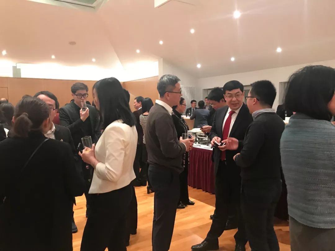 驻德使馆经商参处举行2018年新春招待会