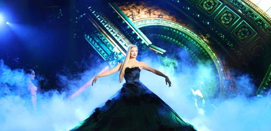 巴黎全新丽都夜总会绚丽华服秀演出票（含香槟）