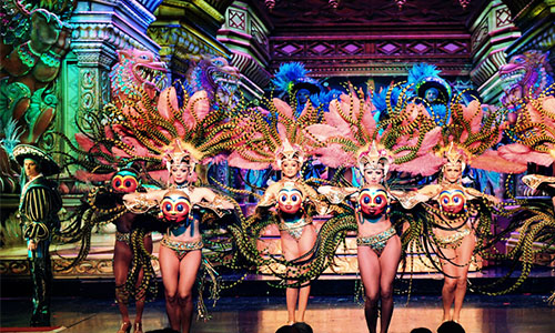 巴黎红磨坊演出+法式晚餐（多种套餐可选）